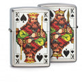 Zippo Lighter - 2 Sided King of Spade Zippo Zippo   