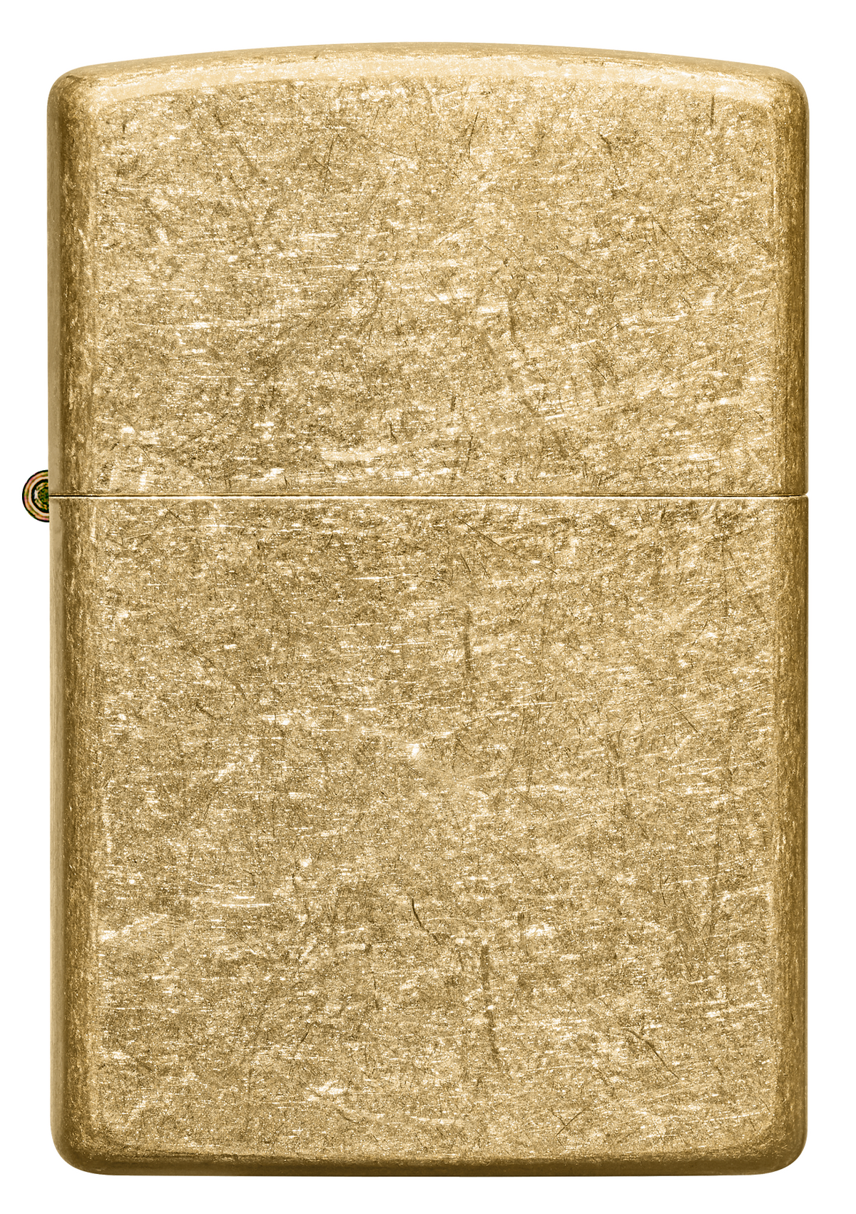 Zippo Lighter - Classic Tumbled Brass Zippo Zippo   