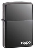 Zippo Lighter - Black Ice Zippo Logo Zippo Zippo   