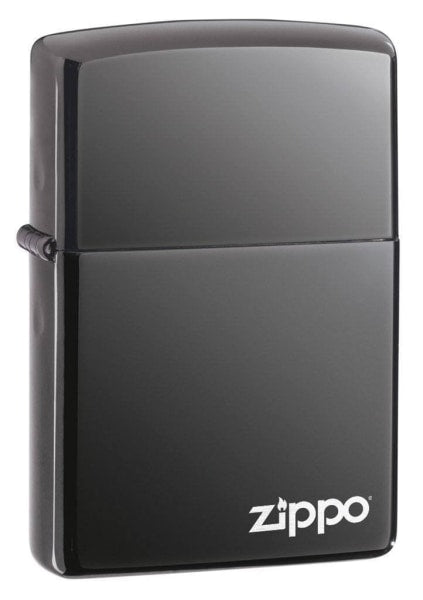 Zippo Lighter - Black Ice Zippo Logo Zippo Zippo   