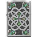 Zippo Lighter - Celtic Trinity Knot High Polish Chrome Zippo Zippo   