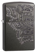 Zippo Lighter - Iced Paisley Gray Dusk Zippo Zippo   