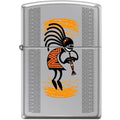 Zippo Lighter - Kokopelli High Polished Chrome Zippo Zippo   