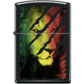 Zippo Lighter - Lion Head Black Matte Zippo Zippo   