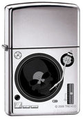 Zippo Lighter - Turntable High Polish Chrome Zippo Zippo   