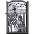 Zippo Lighter - We the People Iron Stone Zippo Zippo   
