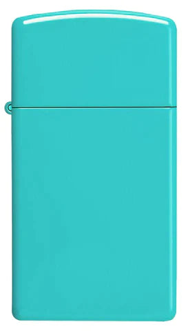 Zippo Lighter - Slim Flat Turquoise Zippo Zippo   